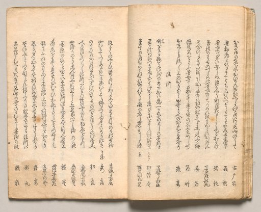 Spread Eleven from Volume Two of People of Japan in Light Verse (Kyōka)