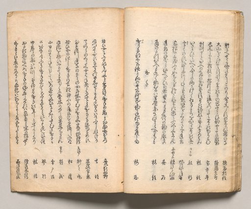 Spread Eighteen from Volume Two of People of Japan in Light Verse (Kyōka)