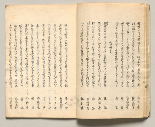 Spread Eleven from Volume Three of People of Japan in Light Verse (Kyōka)