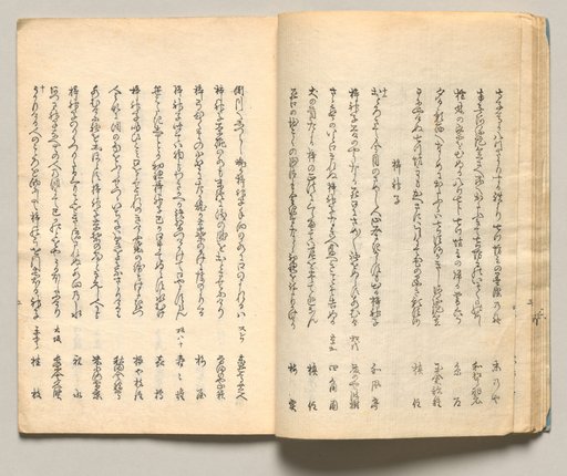 Spread Twelve from Volume Three of People of Japan in Light Verse (Kyōka)