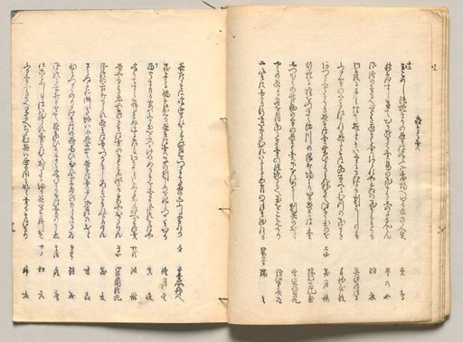 Spread Twenty-One from Volume Four of People of Japan in Light Verse (Kyōka)