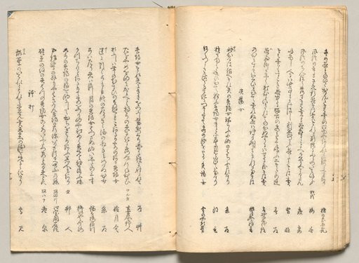 Spread Twenty-Two from Volume Four of People of Japan in Light Verse (Kyōka)