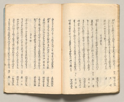 Spread Sixteen from Volume Six of People of Japan in Light Verse (Kyōka)