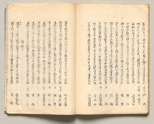 Spread Twenty from Volume Six of People of Japan in Light Verse (Kyōka)