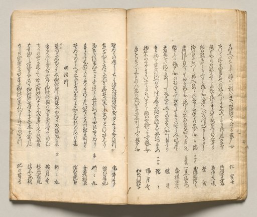 Spread Ten from Volume Seven of People of Japan in Light Verse (Kyōka)