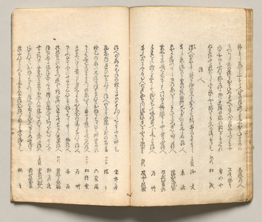 Spread Twelve from Volume Seven of People of Japan in Light Verse (Kyōka)