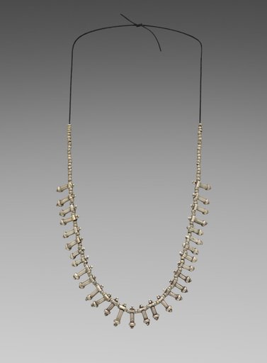 Necklace with beads (sadi?)