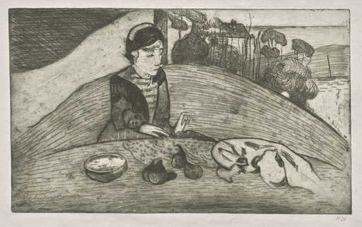 The Woman with Figs