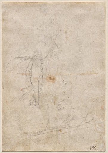 Resurrected Christ and Lamb of God (verso)