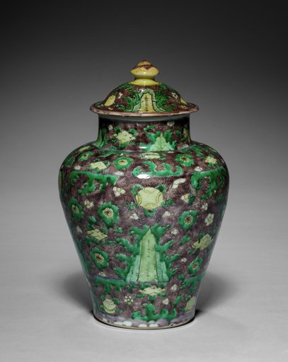 Baluster Jar and Cover