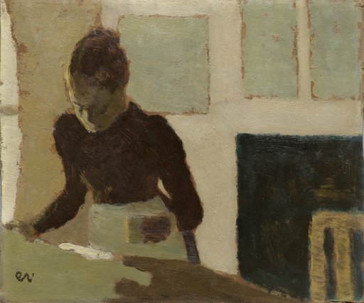 Woman Ironing