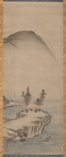 Landscapes (one of a pair)