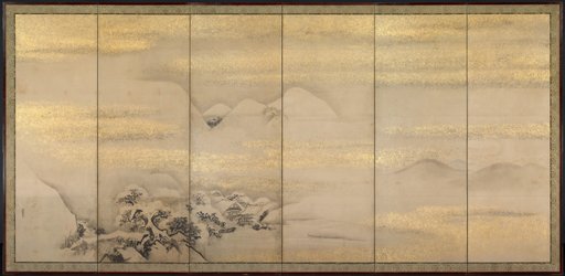 Summer and Winter Landscapes (one of a pair)