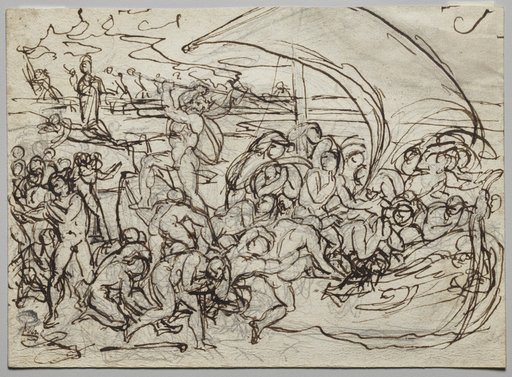 Charon and the Souls of the Dead