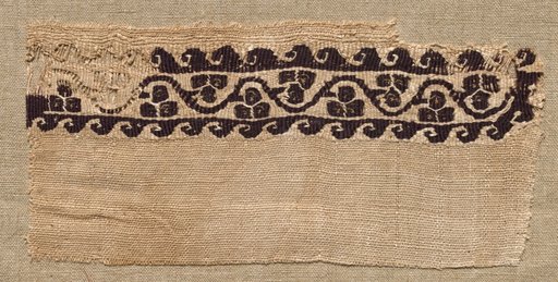 Fragment, with Part of a Clavus, from a Tunic