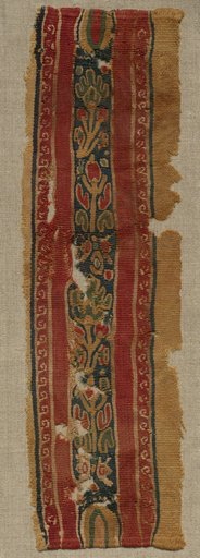 Fragment, with a Sleeve Band, from a Tunic