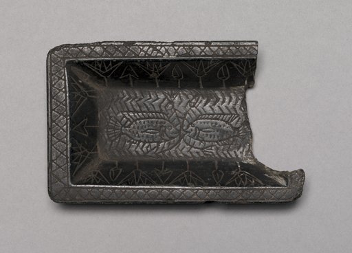 Tray with Pond Scene