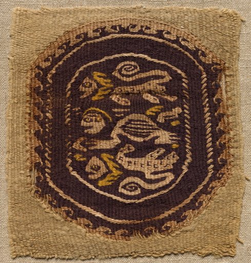 Fragment, with a Segmentum, from a Tunic