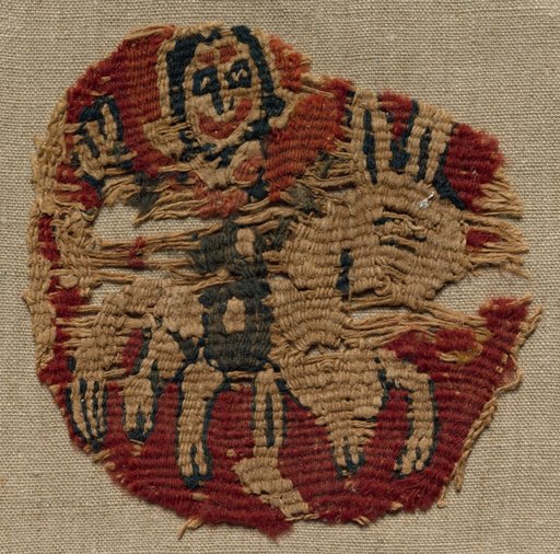 Fragment, Part of an Ornament from a Garment