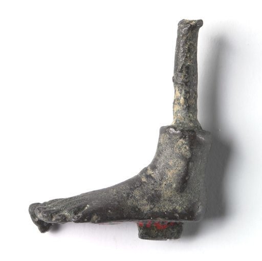Bronze Mount from a "Shawabty Bundle": Left Foot