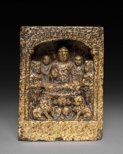 Sakyamuni Preaching: A Votive Stele
