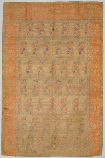 Velvet fragment from a palace curtain