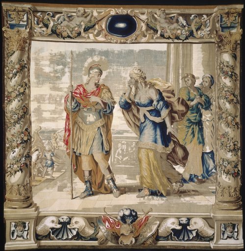Aeneas says Farewell to Dido