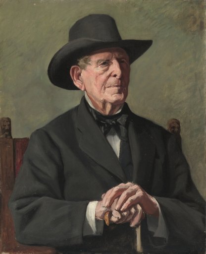 Portrait of an "Old Sea Captain"