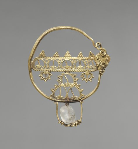 Earring with Openwork