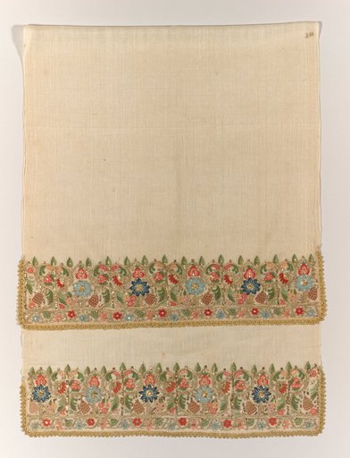 Embroidered towel