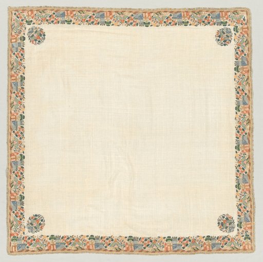 Embroidered head scarf