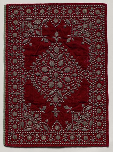 Embroidered Velvet