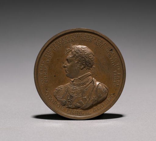 Medal: George, Prince Regent (obverse)
