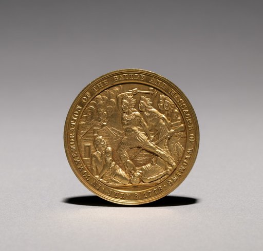 Medal: In Commemoration of the Battle and Massacre of Wyoming, 3 July 1778 (obverse)
