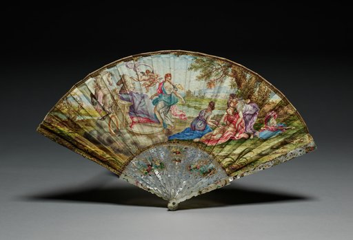Folding Fan: Departure of Aurora