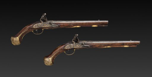 Pair of Flintlock Pistols