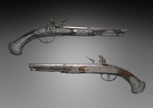 Pair of Flintlock Pistols
