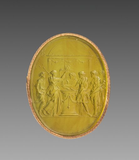 Intaglio: Classical Scene