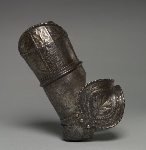 Right Arm Elements from a Boy's Armor (Rerebrace with Couter)