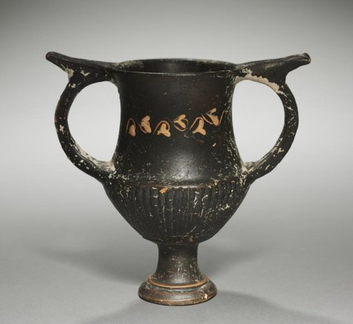 Black-Gloss Kantharos (Drinking Cup)