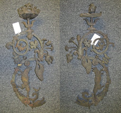 Pair of Candle Brackets