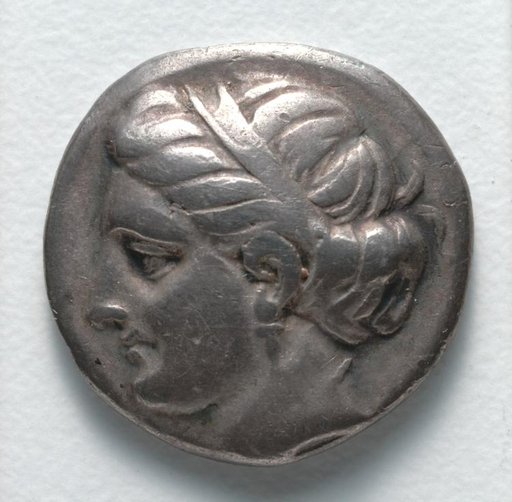Drachm: Female Head (obverse)