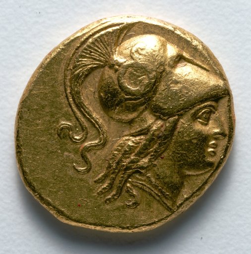 Stater: Head of Athena (obverse)