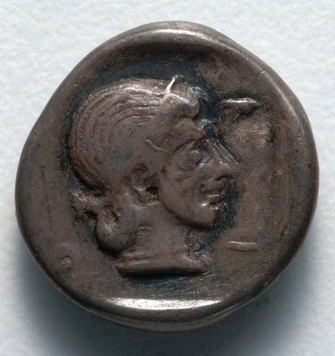 Hemidrachm: Head of Artemis (reverse)