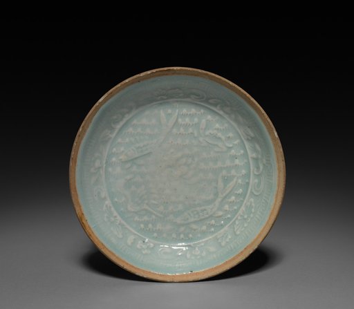 Saucer: Qingbai ware
