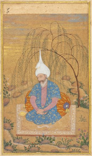 Shah Tahmasp I (1514–1576) Seated in a Landscape