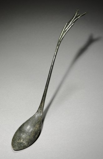 Spoon with Fish-Tail Design