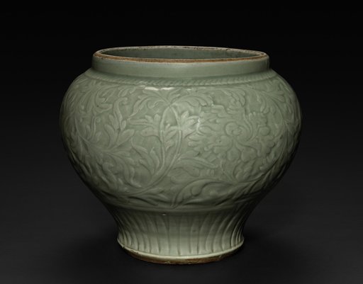 Jar: Celadon Ware