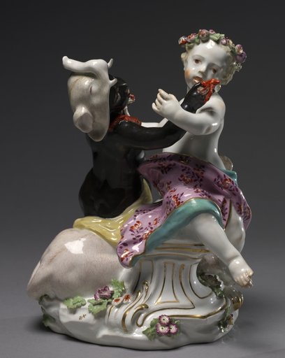 Figure of Asia and Africa from the Four Continents