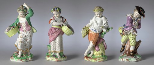 Figures Depicting the Four Seasons